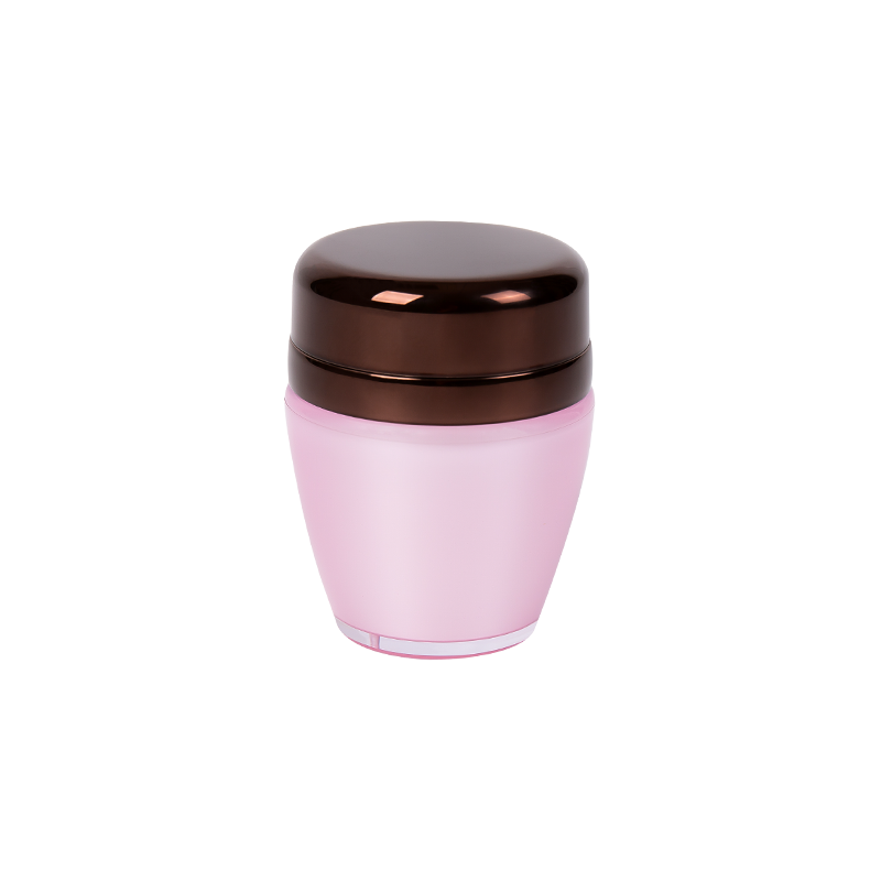 Metalen textuur Airless Pump Lotion Jar 