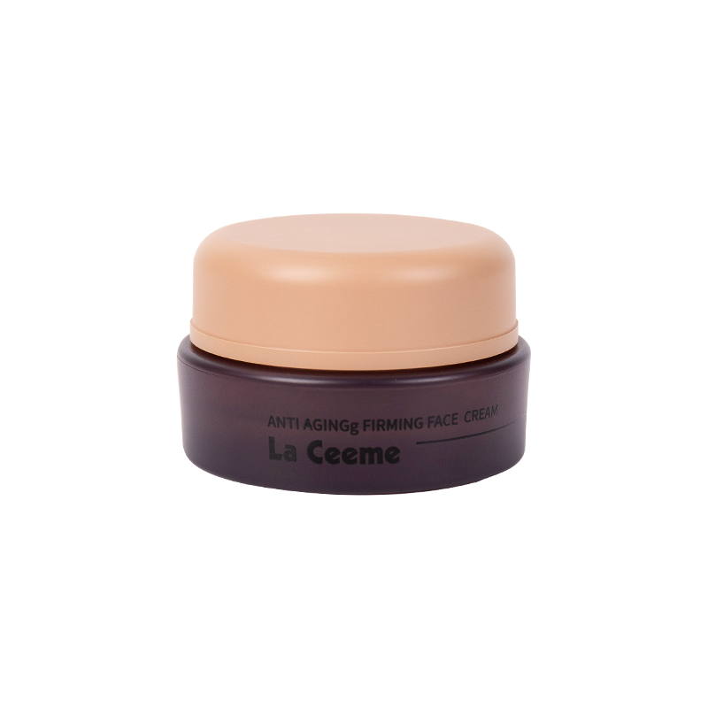 Macaron vorm cosmetische crème pot 