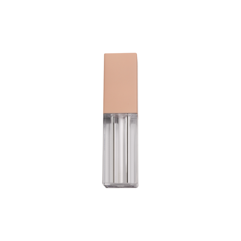 4,5 ml huid roze lipgloss vierkant buis