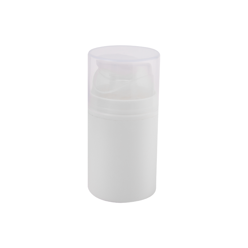 Volledige plastic witte huidverzorgingspomppompdispenser