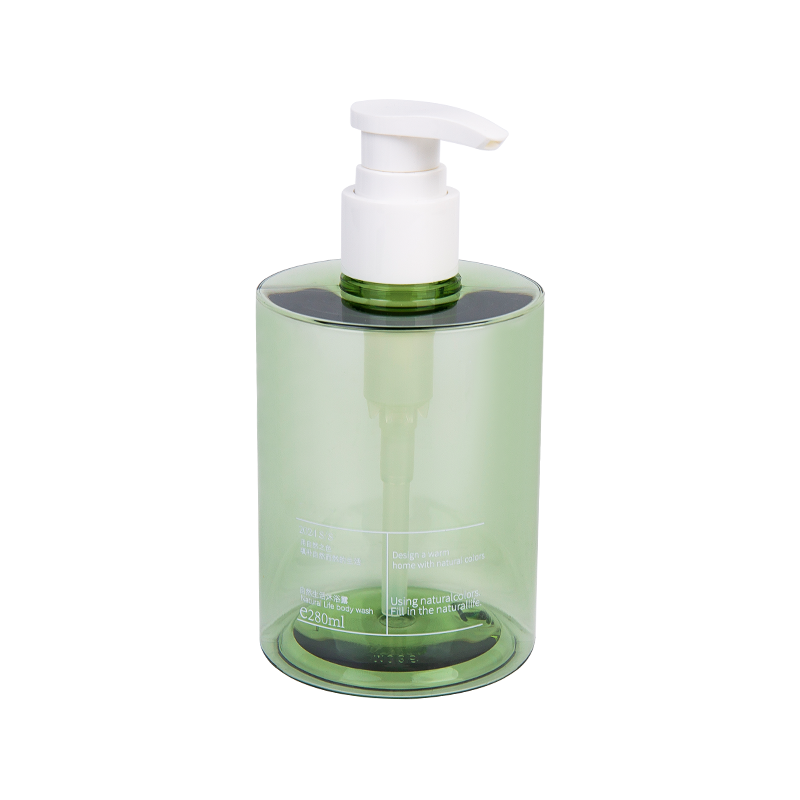 300 ml elegante groene PETG -pompfles